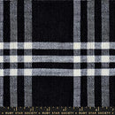 Warp Weft Mystic Fable - Woven Plaid Black RS4162-12