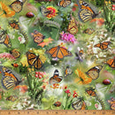 Whimsical Flower Garden-Meadow W5461-170