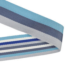 1-1/2" 3 Stripe Webbing-Blues 1104-40-021