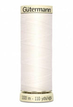 Sew-all Polyester All Purpose Thread 100m/109yds - Oyster 100M-021