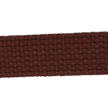 1" Cotton Webbing Brown WC/100-850