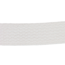 1" Cotton Webbing White WC/100-029