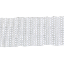 1" Polypro Webbing-White WP/100-029