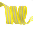 1" Tula Pink Webbing-Grey/Neon Yellow RRTKS9103