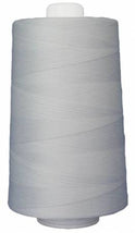 Omni Poly Thread 40wt 6000yds -White 3001