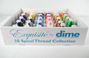 Exquisite 30 Pack Assorted 5000m Poly. 40wt. TWCA-5KM