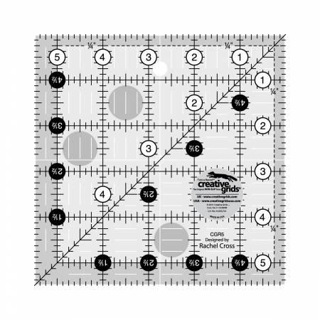Creative Grids Quilt Ruler 12-1/2in Square - CGR12