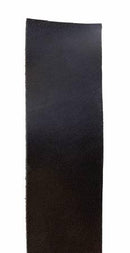 3/4" Wide Leather Bag Straps 100% Real Leather - Black