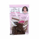 3 yards of Reversible Coil Zipper Tape with 8 Slides Brown ENR-BR