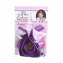 3 yds Reversible Coil Zipper Tape w/8 Slides-Purple ENR-U