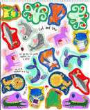 ABC's Of Color-36" Cutouts Panel Multi 3JHW-1