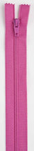 All-Purpose Polyester Coil Zipper 14in Dark Rose - F7214-032B