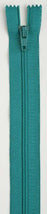 All-Purpose Polyester Coil Zipper 18in Blue Turquoise - F7218-356
