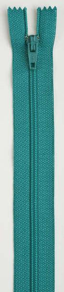 All-Purpose Polyester Coil Zipper 22in Blue Turqoise - F7222-356
