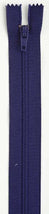 All-Purpose Polyester Coil Zipper 9in Deep Purple - F7209-314A