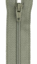 All-Purpose Polyester Coil Zipper 9in Green Linen - F7209-347