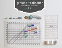 Beginning Quilting Kit Genuine Collection BLGCQK