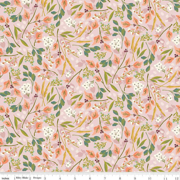 Blossom Lane-Floral Branches Pink C14001-PINK