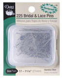 Bridal & Lace Pin Size 17 - 1 1/16in 225ct 33PD