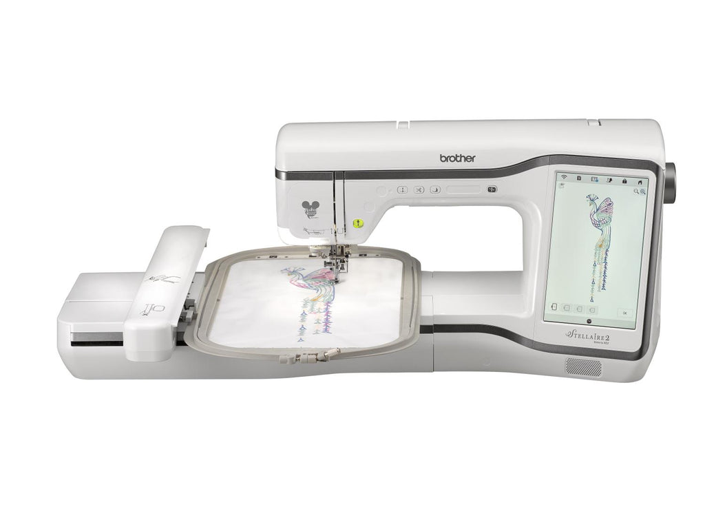 Brother Stellaire2 Embroidery Machine - XE2  Included FREE: Stellaire –  The Sewing Studio Fabric Superstore