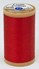 Coats Cotton Machine QuiltingThread 350 yds Red S9752250