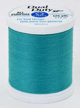 Coats Dual Duty XP Polyester Thread 125yds Bright Aqua Green - S9009257