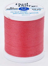 Coats Dual Duty XP PolyesterThread 125yds Bright Coral - S9009218