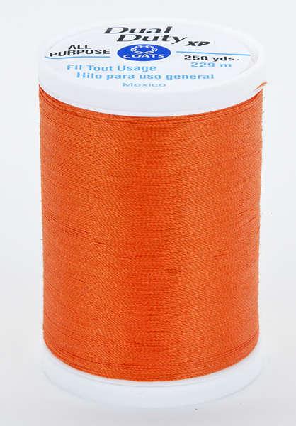 Coats Dual Duty XP Polyester Thread 250yds Orange S9107640 – The