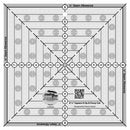 Creative Grids 8-1/2in Square It Up or Fussy Cut Square - CGRSQ8