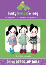 Daisy Dress Up Doll Pattern FF2649