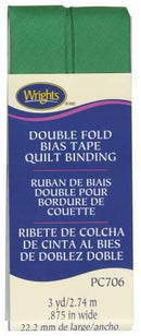 Double Fold Quilt Binding Emerald - 117706044