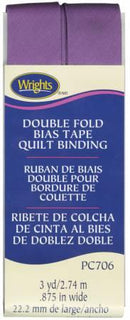 Double Fold Quilt Binding Purple - 117706064