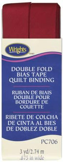 Double Fold Quilt Binding Scarlet - 117706076