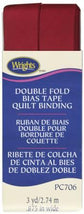 Double Fold Quilt Binding Scarlet - 117706076