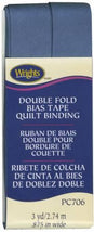Double Fold Quilt Binding Stone Blue - 117706584