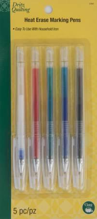 Dritz Quilting - Heat Erase Pens 5ct - 3364D