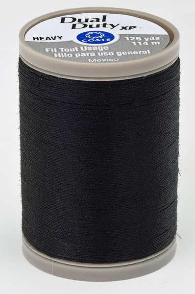Dual Duty XP Heavy Thread size 40 125 yds Black - S9500900 – The
