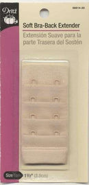 Bra Back Extender 1 1/2in 2-Hook Beige