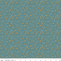 Elmer & Eloise-Mushrooms Teal C14244-TEAL