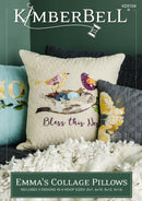 Emma's Collage Pillows Machine Embroidery Design CD KD5104