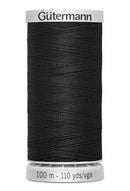 Extra Strong Polyester Upholstery Thread 100m - Black - 724032-000