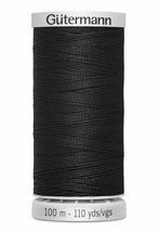 Extra Strong Polyester Upholstery Thread 100m - Black - 724032-000