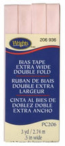 Extra Wide Double Fold Bias Tape 3yd Rosewater 117206936