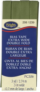 Extra Wide Double Fold Bias Tape Leaf- 1172061239