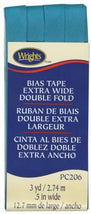 Extra Wide Double Fold Bias Tape Mediterranean - 1172061242