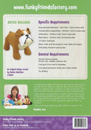 Butch & Bella Bulldogs Pattern 13in Stuffed Soft Toy - FF3876