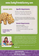 Heather Hippo Pattern - 13in Stuffed Soft Toy - FF4095