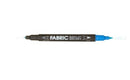 Fabric Doodling Ball & Brush Marker Flourescent Lt. Blue 122-S-F10