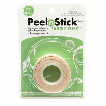 Fabric Fuse Peel N Stick 5/8in x 20ft 3346 – The Sewing Studio Fabric  Superstore