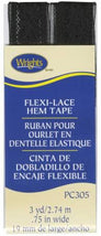 Flexi-Lace Seam Binding Black 117305031